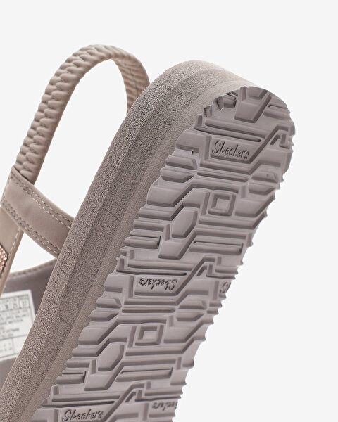Skechers Meditation  -  Rockstar Kadın Bej Sandalet 119770 TPE-7