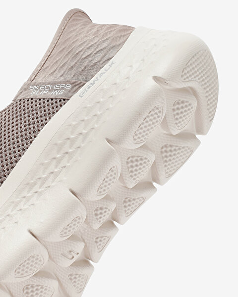 Skechers Go Walk Flex-grand Entry Kadın Bej Yürüyüş Ayakkabısı 124836TK TPE-6