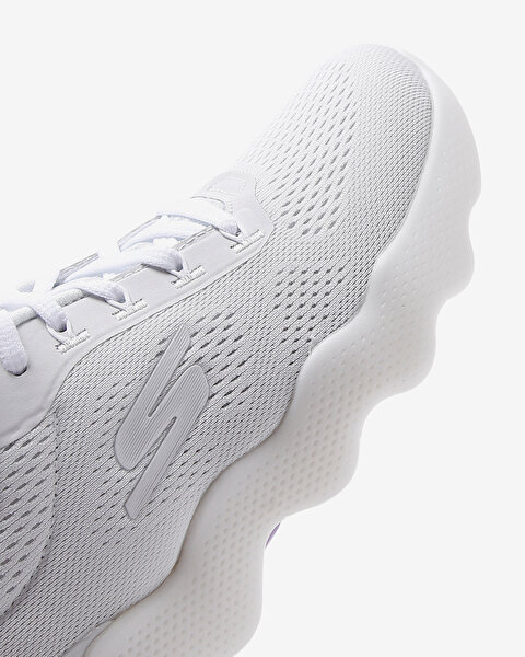 Skechers Go Walk Massage Fit Kadın Beyaz Yürüyüş Ayakkabısı 124903 WHT-6