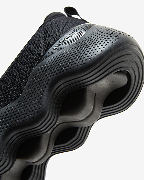 Skechers Go Walk Massage Fit  - Seascape Kadın Siyah Yürüyüş Ayakkabısı 124908 BBK-8