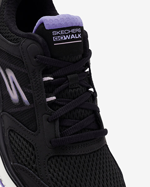 Skechers Go Walk Workout Walker - Raya Kadın Siyah Yürüyüş Ayakkabısı 125025 BKLV-8