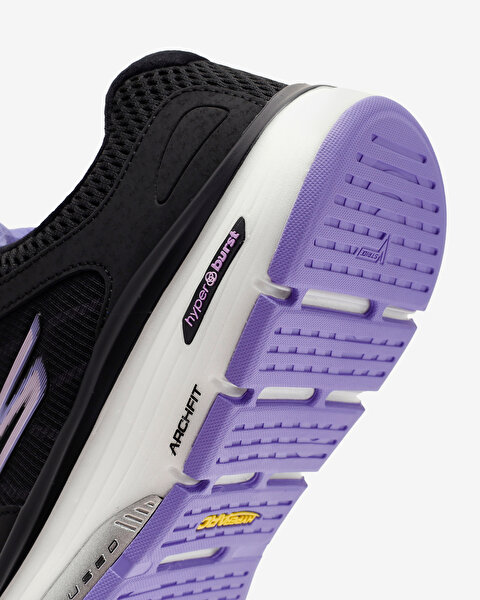 Skechers Go Walk Workout Walker - Raya Kadın Siyah Yürüyüş Ayakkabısı 125025 BKLV-9