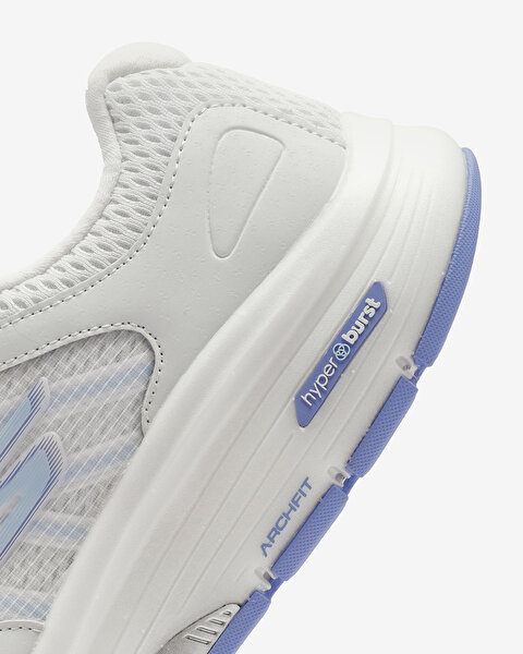 Skechers Go Walk Workout Walker - Raya Kadın Beyaz Yürüyüş Ayakkabısı 125025 WLB-6