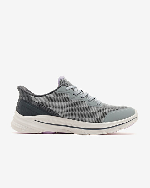 Skechers Go Walk 8 Kadın Gri Yürüyüş Ayakkabısı 125923 GYLV-1