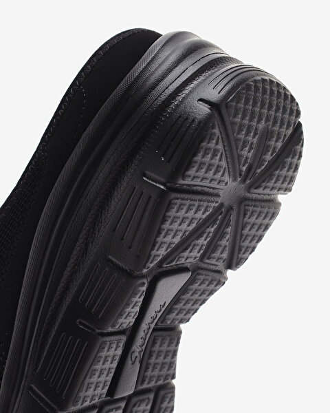 Skechers Fashion Fit Kadın Siyah Arkası Açık Spor Ayakkabı 12714TK BBK-8
