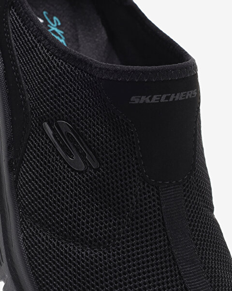Skechers Fashion Fit Kadın Siyah Arkası Açık Spor Ayakkabı 12714TK BBK-9