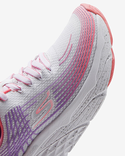 Skechers Max Cushioning Elite - Galaxy B Kadın Beyaz Koşu Ayakkabısı 128563 WLV-7