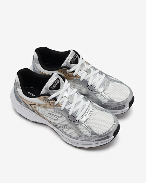 Skechers Go Run Consistent 2.0-Volt Kadın Beyaz Koşu Ayakkabısı 128633 WSBK-5