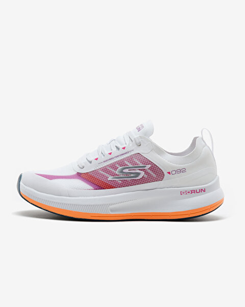 Skechers Go Run Pulse  -  Fast Stride Kadın Beyaz Koşu Ayakkabısı 128658 WMLT