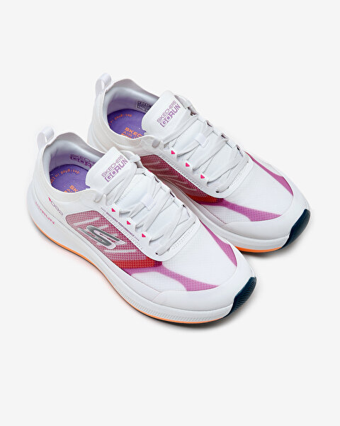 Skechers Go Run Pulse  -  Fast Stride Kadın Beyaz Koşu Ayakkabısı 128658 WMLT-6