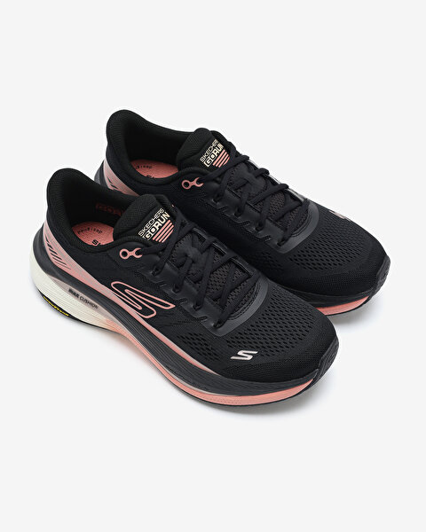 Skechers Max Cushioning Propulsion- Kadın Siyah Koşu Ayakkabısı 128901 BKRG-5
