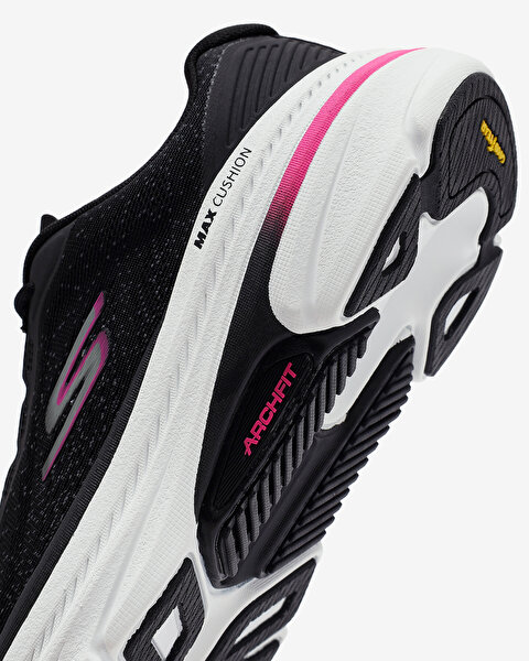 Skechers Max Cushioning Arch Fit 2.0 - Avenida Kadın Siyah Koşu Ayakkabısı 128941 BKPK-7