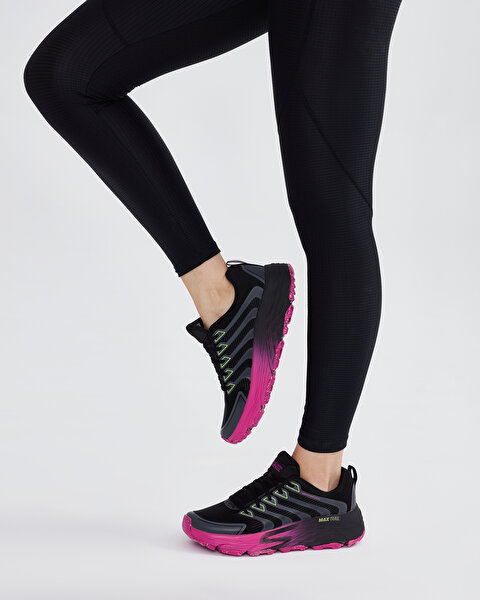 Skechers Max Cushioning Elite Trail Kadın Siyah Outdoor Koşu Ayakkabısı 129154 BKMT-1