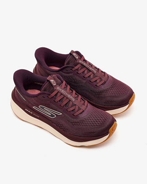 Skechers Max Run Kadın Bordo Koşu Ayakkabısı 129200 BURG-5