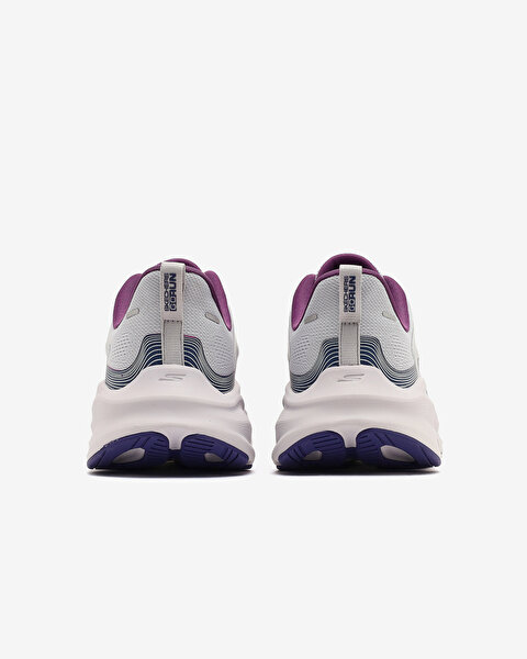 Skechers Max Run Pacewave Kadın Gri Koşu Ayakkabısı 129202 GRY-4