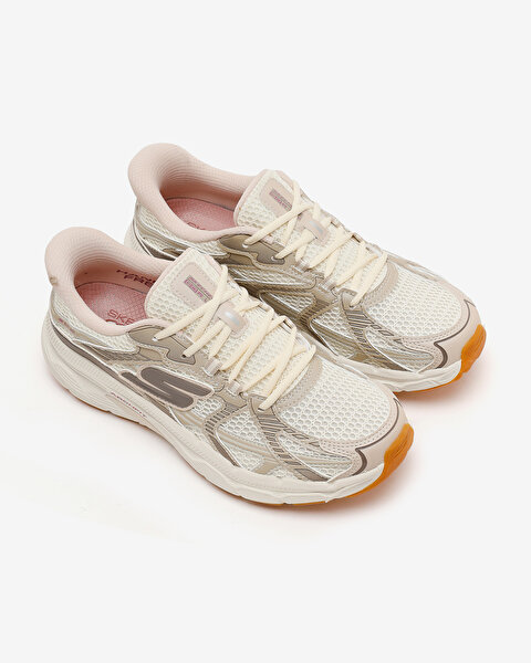 Skechers Go Run Arch Fit 2.0 Kadın Bej Koşu Ayakkabısı 129223 NTPK-6