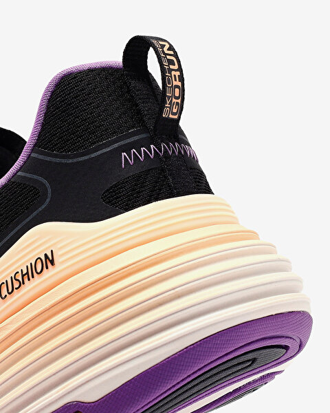 Skechers Max Cushioning Suspension - High Road Kadın Siyah Koşu Ayakkabısı 129265 BKPR-10