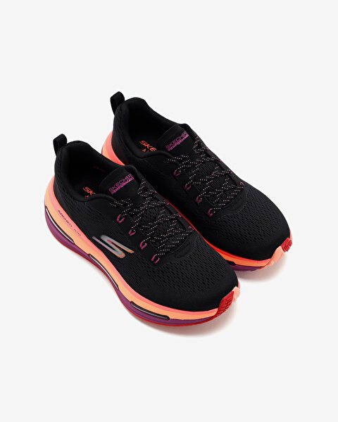 Skechers Max Cushioning Arch Fit Air Kadın Siyah Koşu Ayakkabısı 129320 BKMT-5