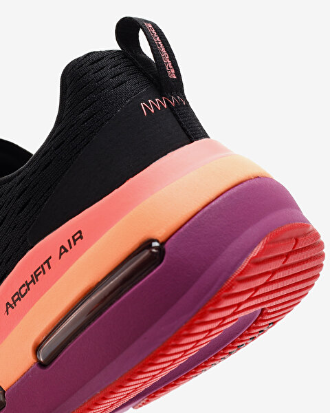 Skechers Max Cushioning Arch Fit Air Kadın Siyah Koşu Ayakkabısı 129320 BKMT-6