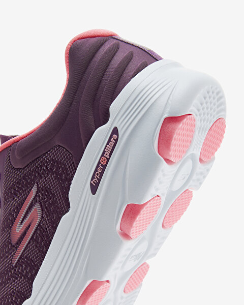 Skechers Go Run 7.0  -  Driven Kadın Bordo Koşu Ayakkabısı 129335 PLUM-7