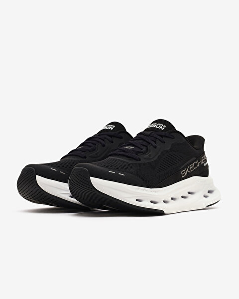 Skechers Max Cushioning Glide-step Kadın Siyah Koşu Ayakkabısı 129400 BKW-2