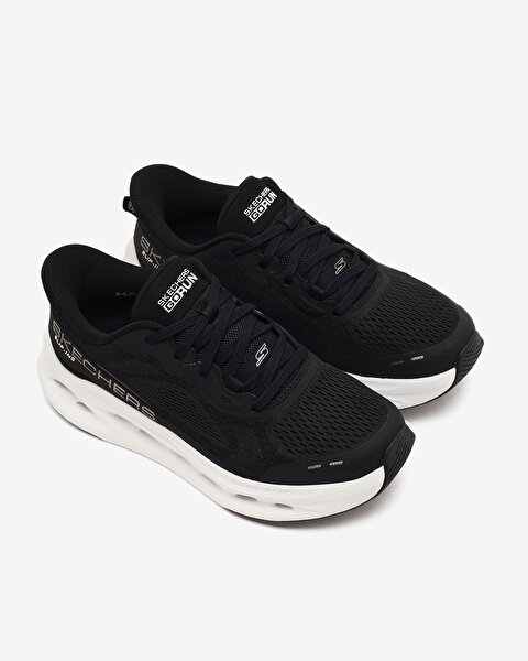Skechers Max Cushioning Glide-step Kadın Siyah Koşu Ayakkabısı 129400 BKW-5