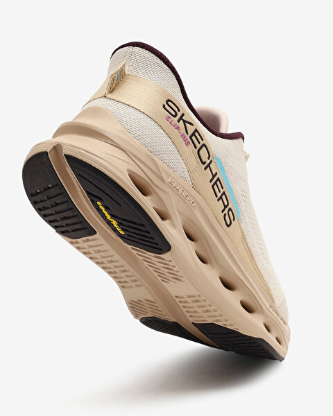 Skechers Max Cushioning Glide-step Kadın Natürel Koşu Ayakkabısı 129400 NAT-6