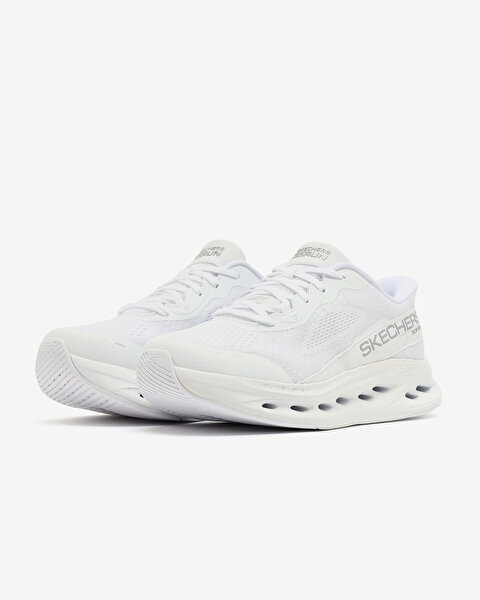 Skechers Max Cushioning Glide-step Kadın Beyaz Koşu Ayakkabısı 129400 WSL-2