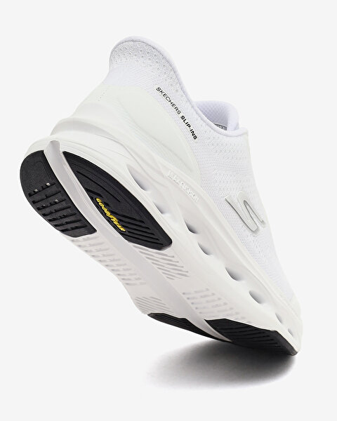 Skechers Max Cushioning Glide-step - H Kadın Beyaz Koşu Ayakkabısı 129403 WBK-6