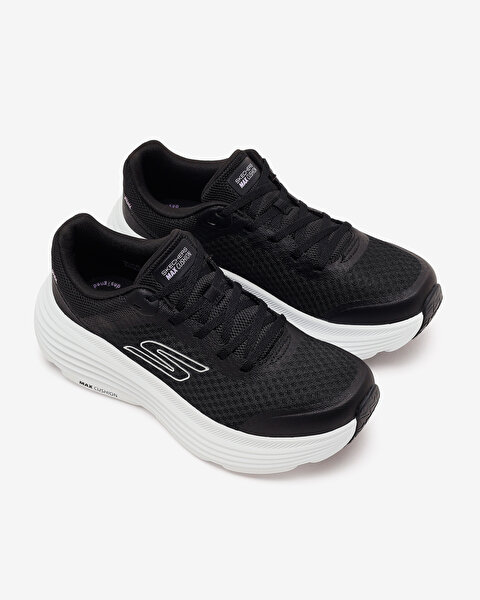 Skechers Max Cushioning Endeavour Kadın Siyah Koşu Ayakkabısı 129470 BKW-5