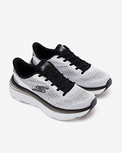 Skechers Max Cushioning Endeavour - Ka Kadın Beyaz Koşu Ayakkabısı 129479 WBK-5