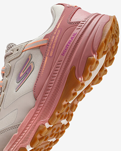 Skechers Go Run Trail Altitude 2.0 - Pine Ridge Kadın Bej Outdoor Koşu Ayakkabısı 129526 NTPK-7