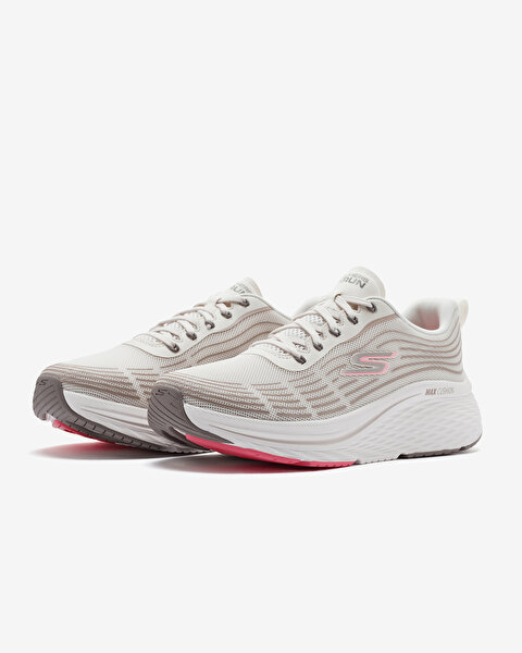 Skechers Max Cushioning Elite 2.0 Kadın Bej Koşu Ayakkabısı 129600 NTPK-2