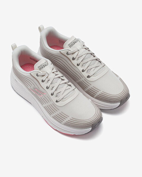 Skechers Max Cushioning Elite 2.0 Kadın Bej Koşu Ayakkabısı 129600 NTPK-5