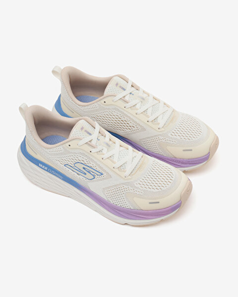 Skechers Max Cushioning Elite 3 Kadın Beyaz Koşu Ayakkabısı 129720 OFWT-5