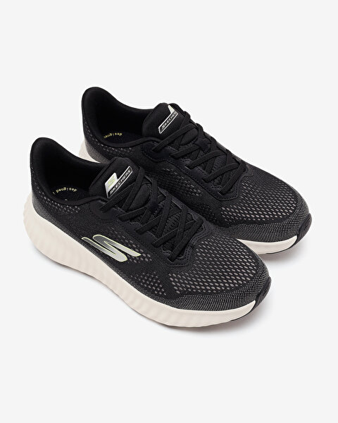 Skechers Go Run Now Kadın Siyah Koşu Ayakkabısı 129735 BKW-5