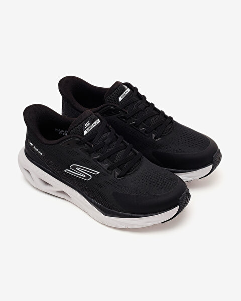 Skechers Glide-step Vortex Kadın Siyah Spor Ayakkabı 129825 BKW-5