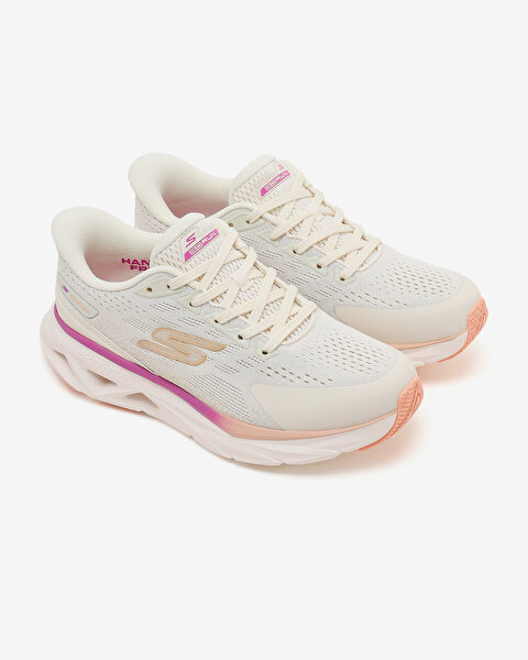 Skechers Glide-step Vortex Kadın Bej Spor Ayakkabı 129825 NAT-5