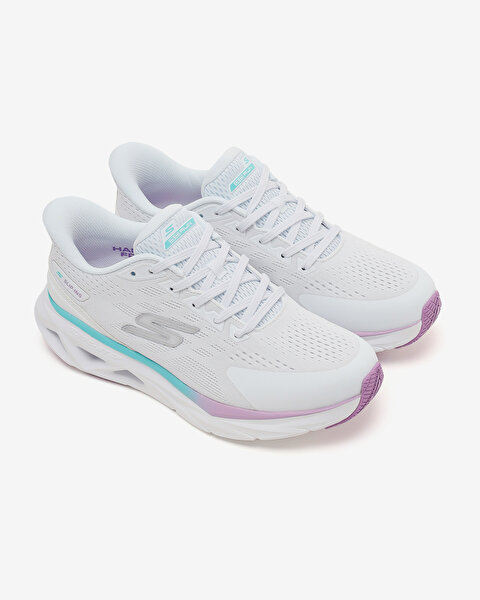 Skechers Glide-step Vortex Kadın Beyaz Spor Ayakkabı 129825 WMLT-5