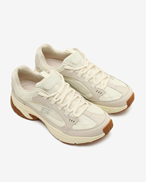 Skechers Stamina Kadın Beyaz Sneakers 13455TK OFWT-4