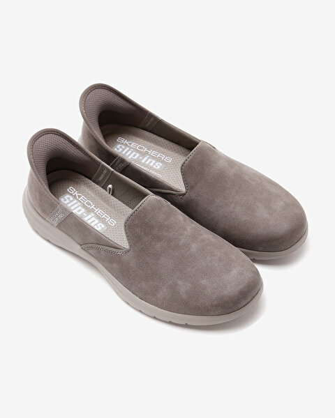 Skechers Slip-ins:on-the-go Flex - Captivating Kadın Bej Günlük Ayakkabı 136544 TPE-5