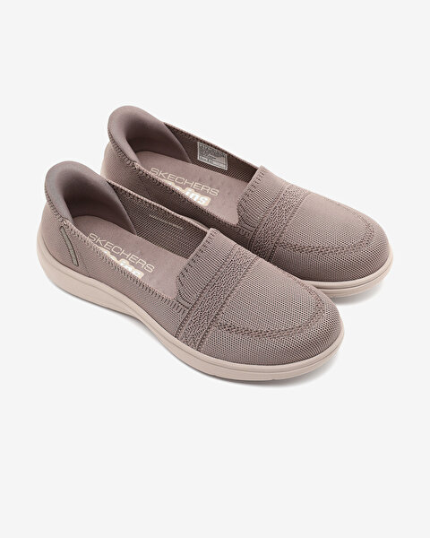 Skechers On-the-go Flex Radiant Sloane Kadın Bej Günlük Ayakkabı 138435 DKTP-5
