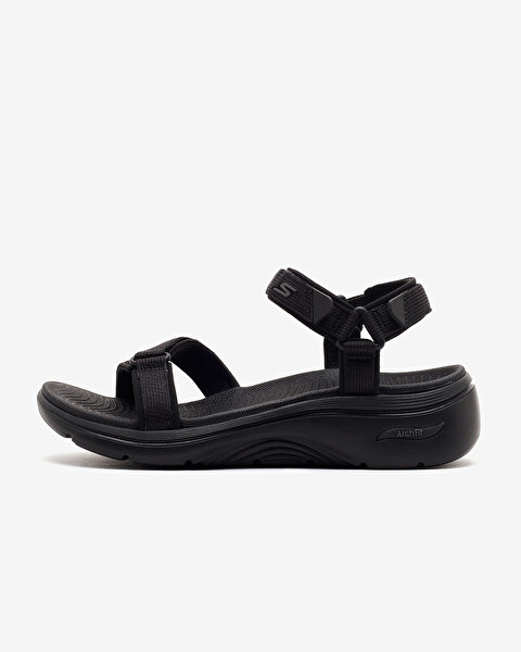 Go Walk Arch Fit 2.0 Sandal Kadın Siyah Sandalet 140876 BBK