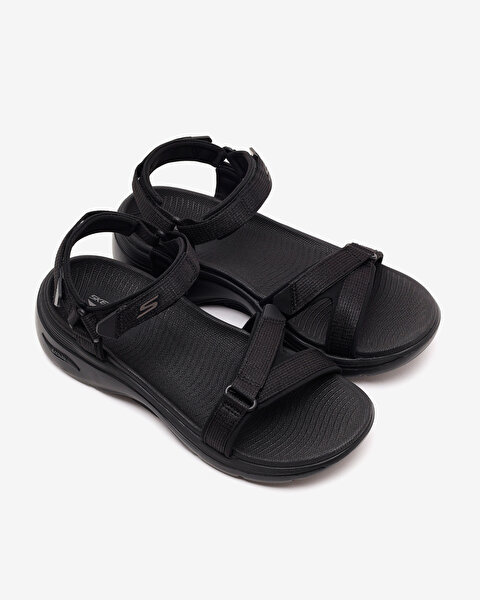 Skechers Go Walk Arch Fit 2.0 Sandal Kadın Siyah Sandalet 140876 BBK-4