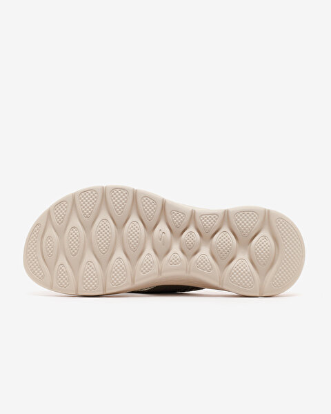 Skechers Go Walk Flex Sandal Kadın Haki Parmak Arası Terlik 141404 OLV-3