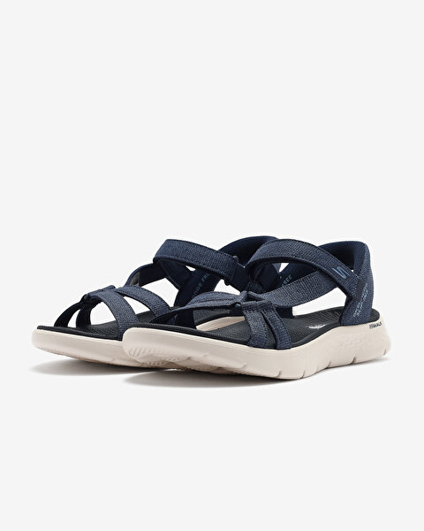 Skechers Go Walk Flex Sandal - Illuminate Kadın Lacivert Sandalet 141481 NVY-2