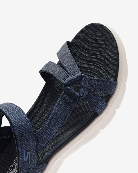 Skechers Go Walk Flex Sandal - Illuminate Kadın Lacivert Sandalet 141481 NVY-6