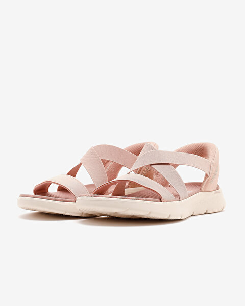Skechers Go Walk Flex Sandal Kadın Pembe Sandalet 141489 ROS-2
