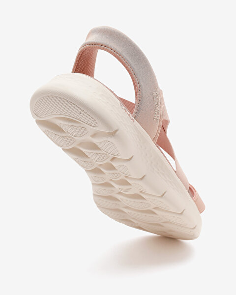 Skechers Go Walk Flex Sandal Kadın Pembe Sandalet 141489 ROS-6