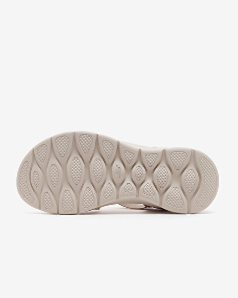 Skechers Go Walk Flex Sandal Kadın Bej Sandalet 141489 TPE-3
